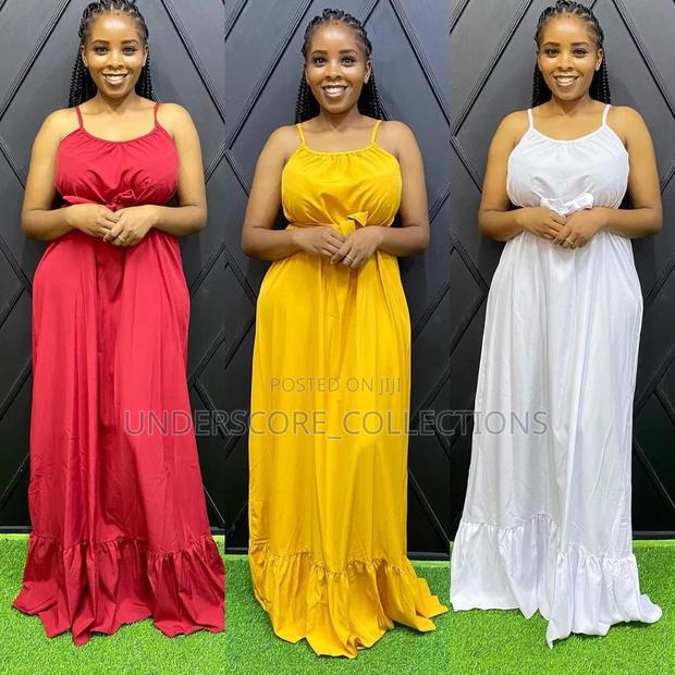 High-End Ladies Maxi Spaghetti Dresses - thumbnail 4