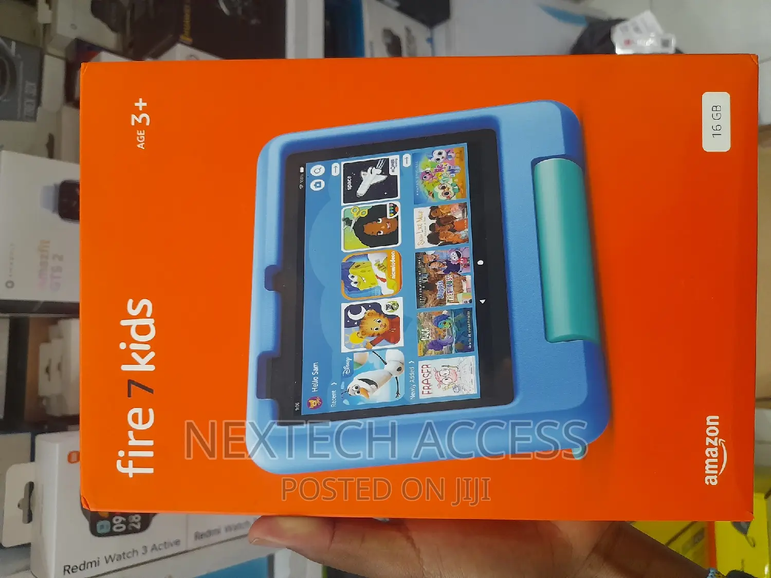 New Amazon Fire 7 Kids Edition 2022 16 GB Blue