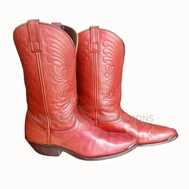 Pure Leather Cowboy Shoes - thumbnail 7