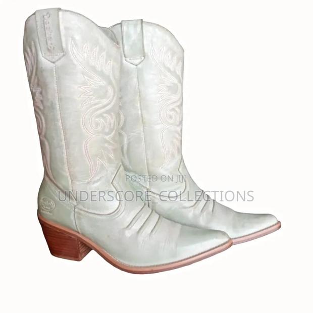 Pure Leather Cowboy Shoes - thumbnail 8