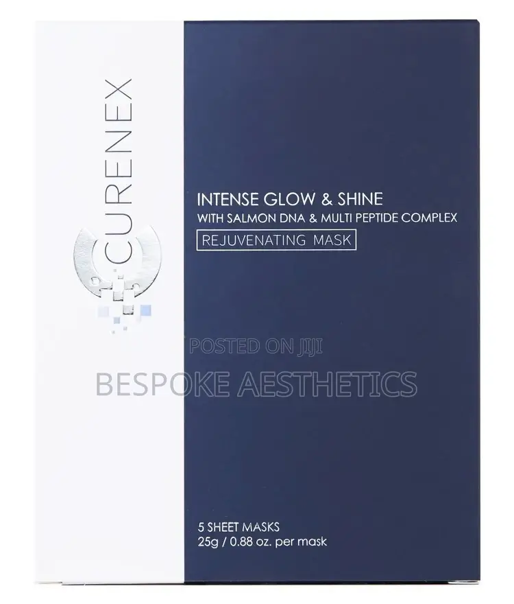 CURENEX Rejuvenating Salmon DNA Mask (Pack of 5)