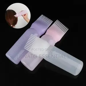 Hair Dye or Oil Dispensing Bottle With Applicator