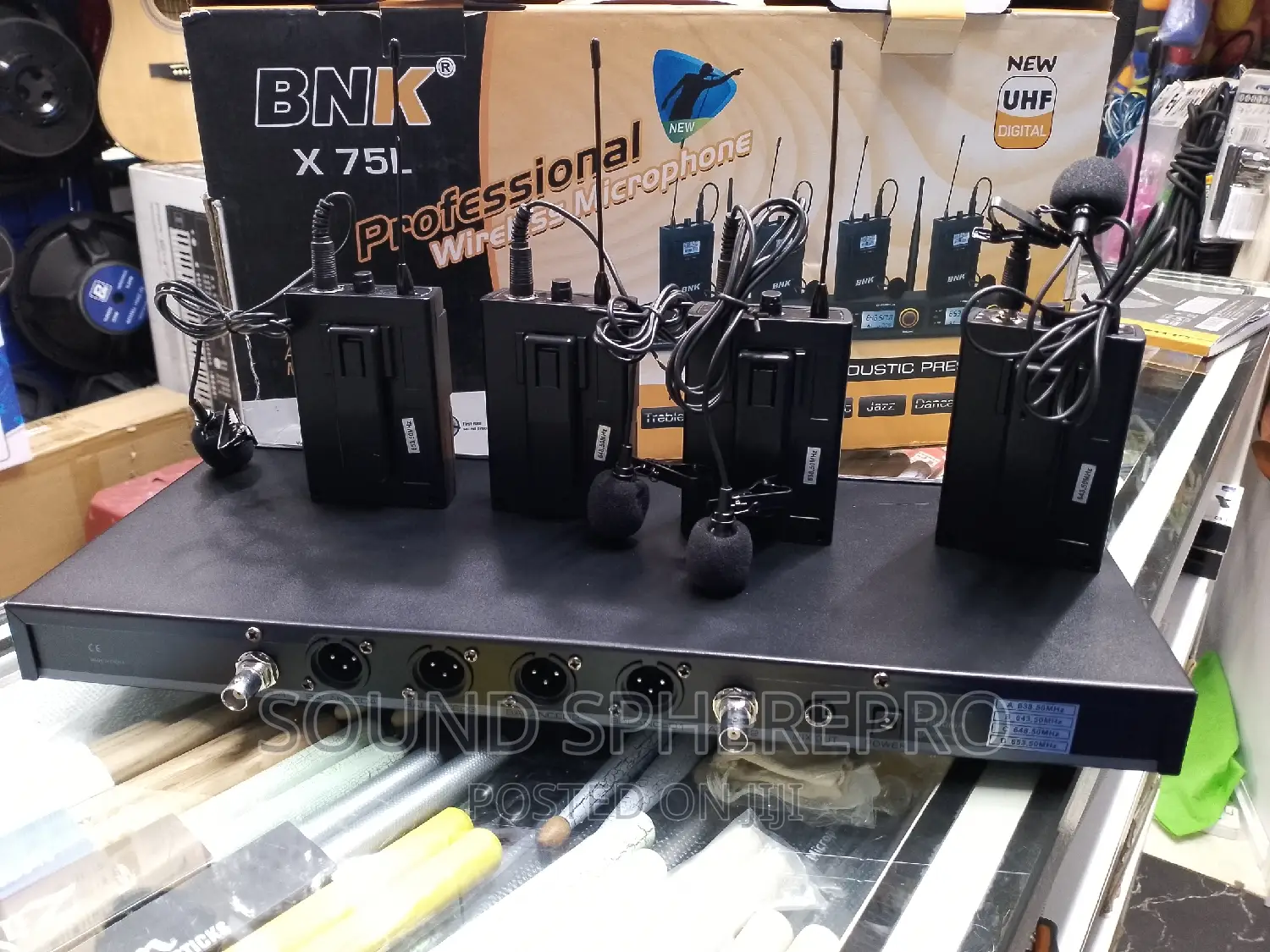 BNK X75L 4in1 Lapel (Tie) Microphone
