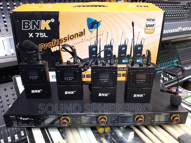 BNK X75L 4in1 Lapel (Tie) Microphone