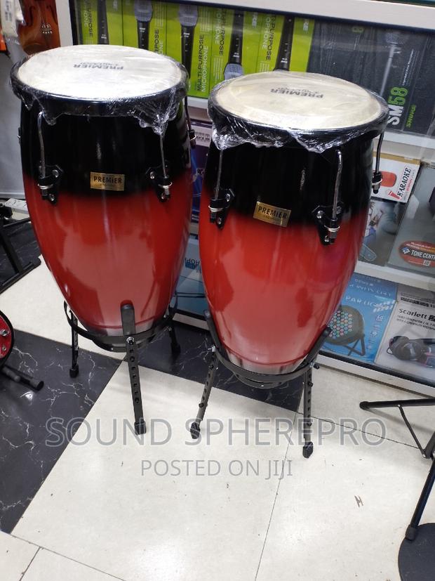 Imported Conga Drums Separate Stands - main view