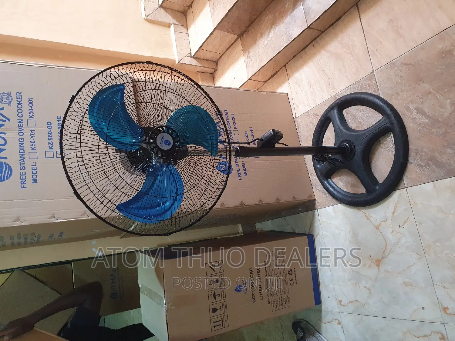 Nunix 18 Inches 3 Blades Wall Fan 