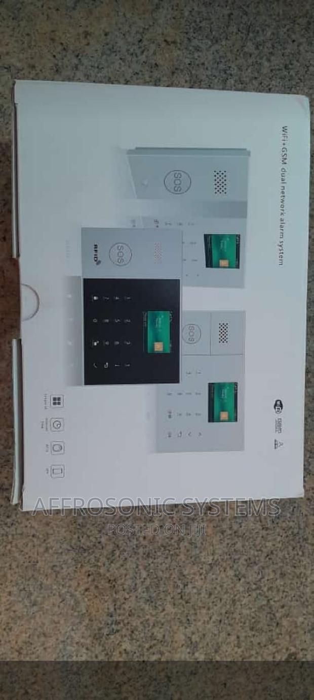 Wireless Alarm - main view