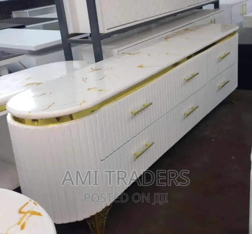 Marble Top Tv Stand (6FT)