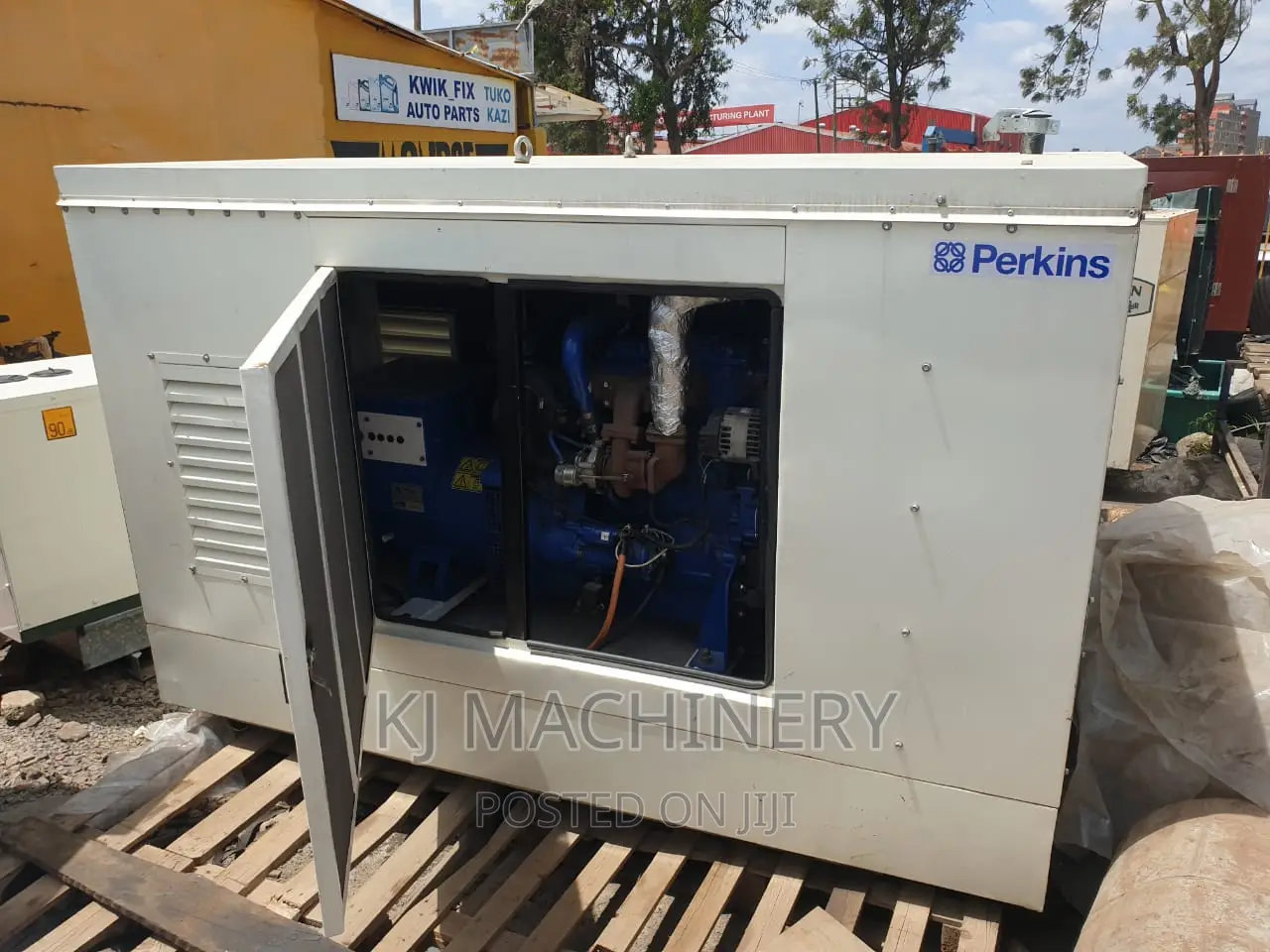 Perkins 30kva Slightly Used Diesel Powered Generator