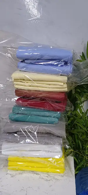 6 in 1 Cotton Stripped Bedsheets 7 by 8