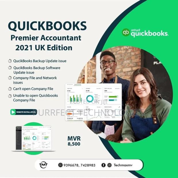 Quickbooks Premier Accountant 2020 (UK) - main view