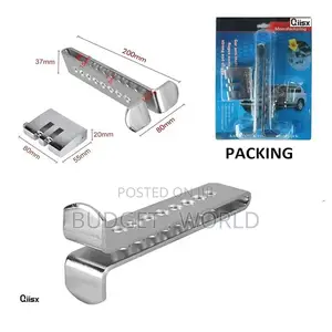 Anti-Theft Security Adjustable Pedal Lock, 8 Holes