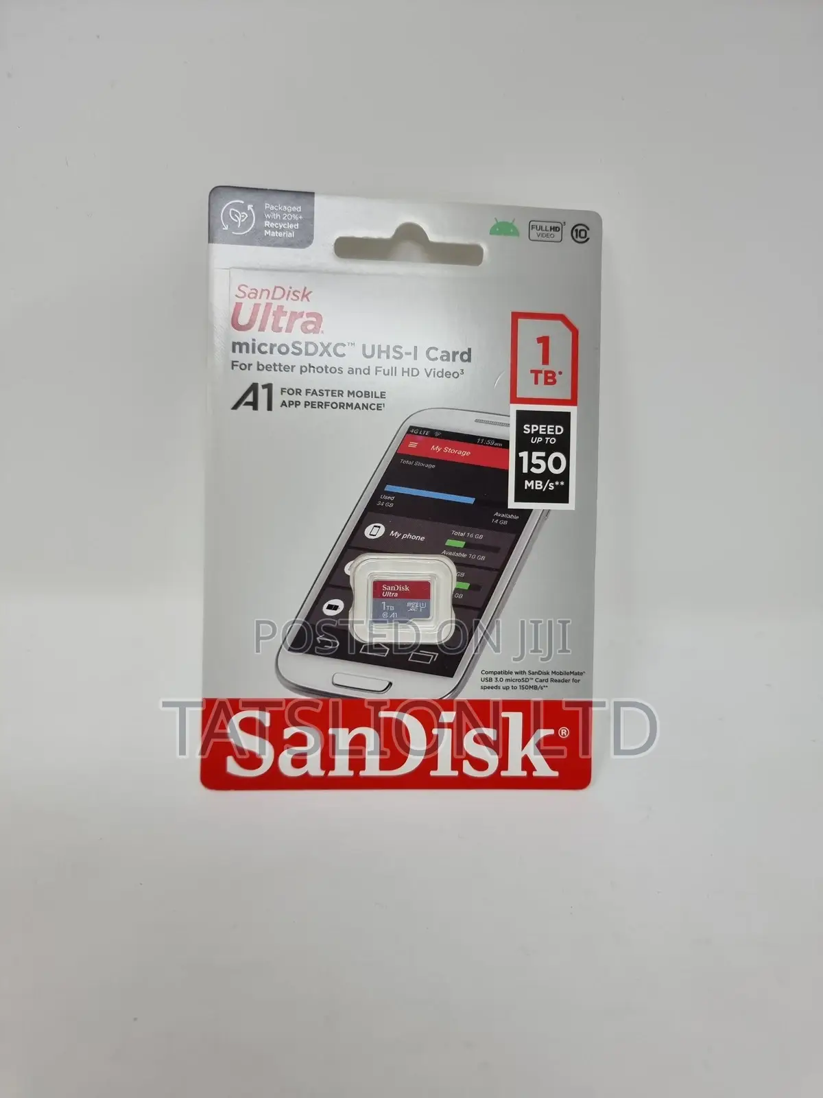 Sandisk 1TB Micro SD SDXC 150mb/S Ultra