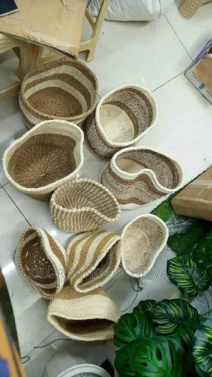 Baskets Sisal Handmade