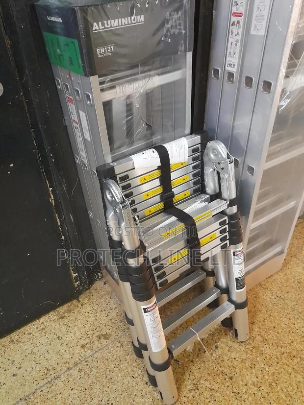 Telescopic Folding Ladder 3.8mts - thumbnail 5