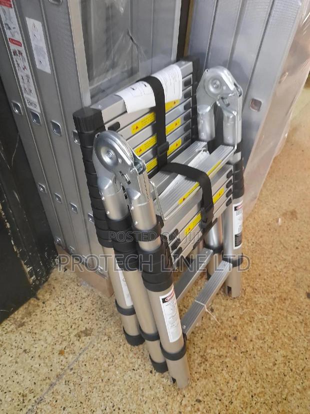 Telescopic Folding Ladder 3.8mts - thumbnail 3