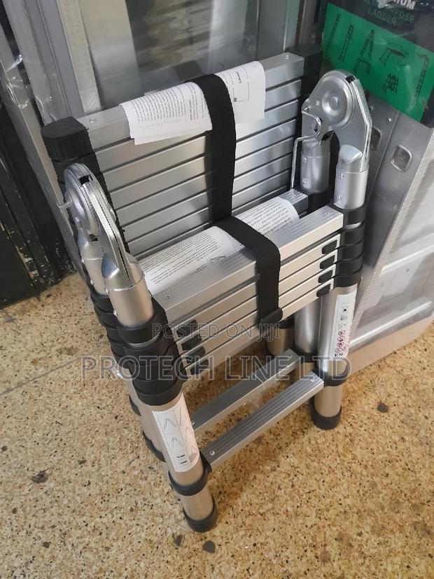 Telescopic Folding Ladder 3.8mts - thumbnail 6