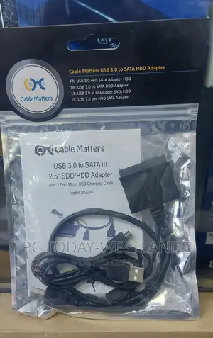 Cable Matters USB 3.0 to SATA III 2.5" Hard Drive Adapter