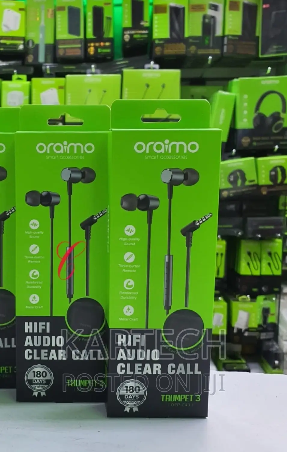 Oraimo Trumpet 3 E40 Earphones