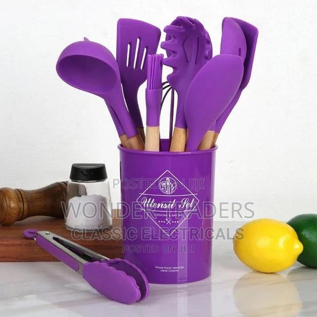 12pcs Silicon Spoon Set - main view