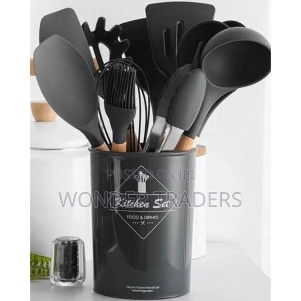 Silicon Spoon 12 PCS Set - main view