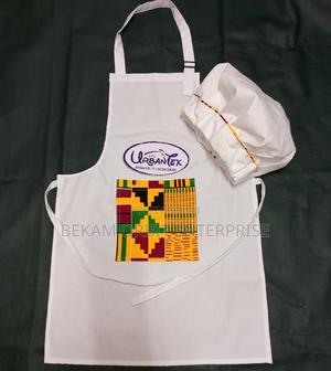 Customized Piped Apron Kid Set - main view