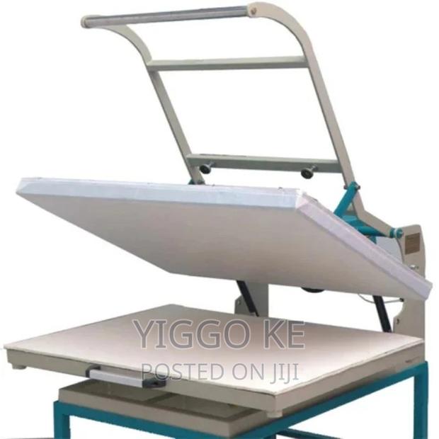 Quality 80cmx100cm Ao Size Flatbed Heat Press Machine - thumbnail 3