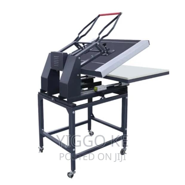 High Quality 80cm X100 Cm Ao Size Flatbed Heat Press Machine - thumbnail 4
