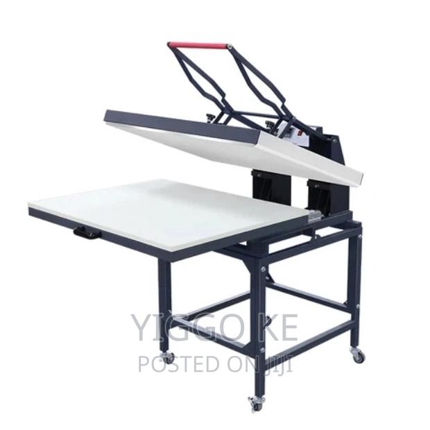 High Quality 80cm X100 Cm Ao Size Flatbed Heat Press Machine - thumbnail 5