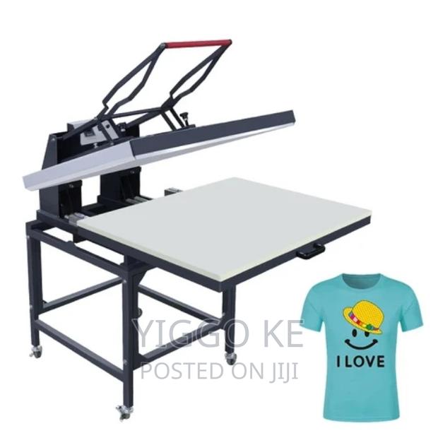High Quality 80cm X100 Cm Ao Size Flatbed Heat Press Machine
