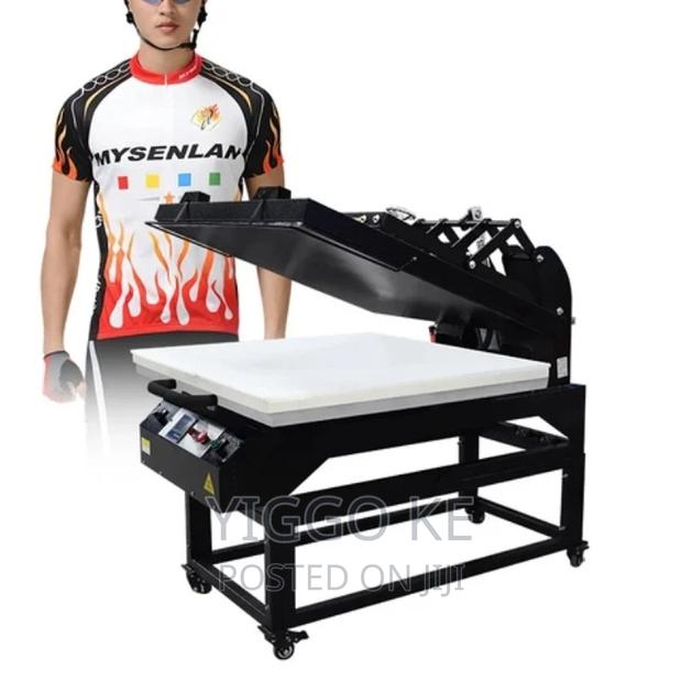 Reliable 80cmx100cm A0 Size Flatbed Heat Press Machine - thumbnail 2