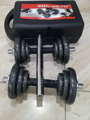 New 20 Kg Dumbbell Set