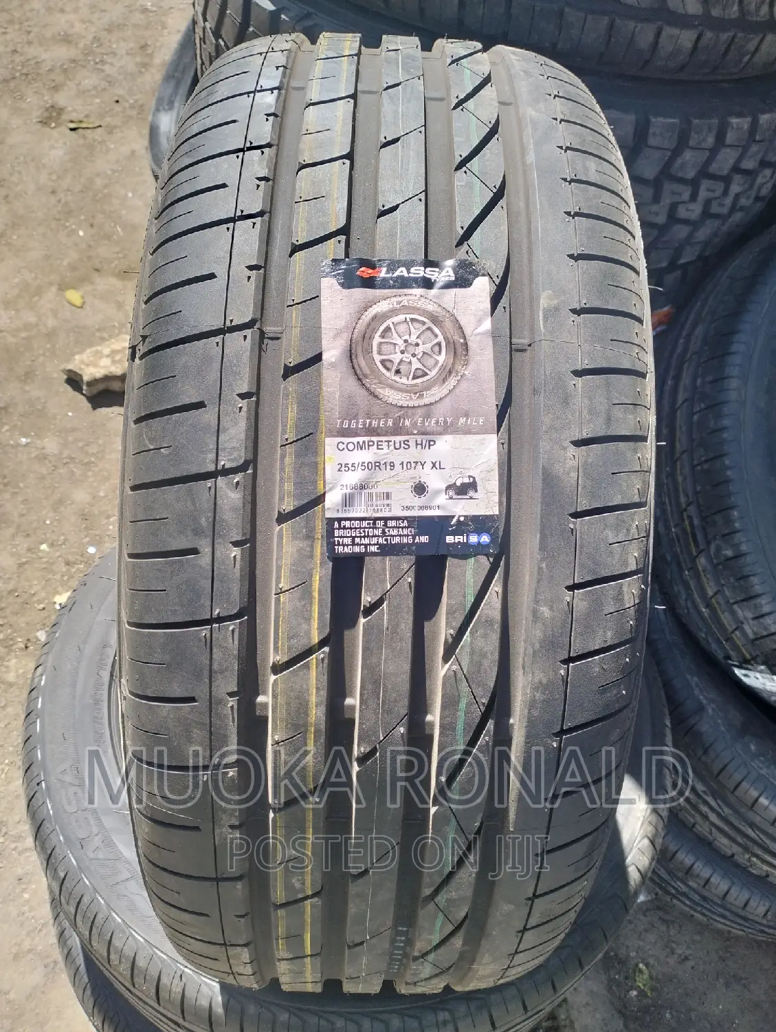 255/50r19 Lassa Tyre Made in Turkey