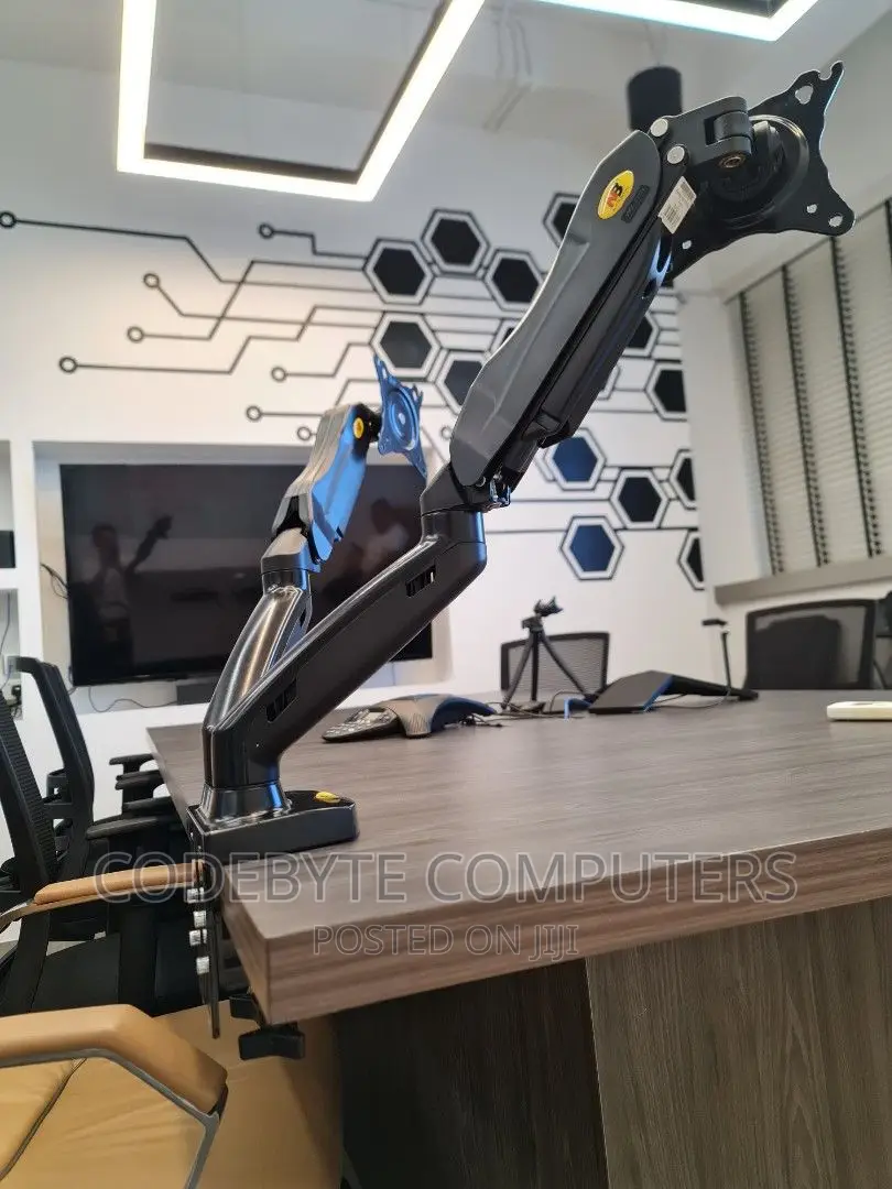 Dual Monitor Arm Screen With Monitor Stand Holder Load