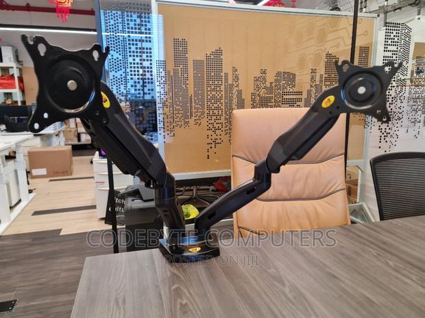 Dual Monitor Arm Screen With Monitor Stand Holder Load