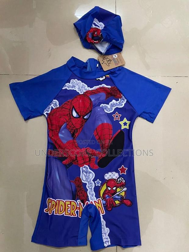 Boys Cartoon Theme Swim Suit - thumbnail 2