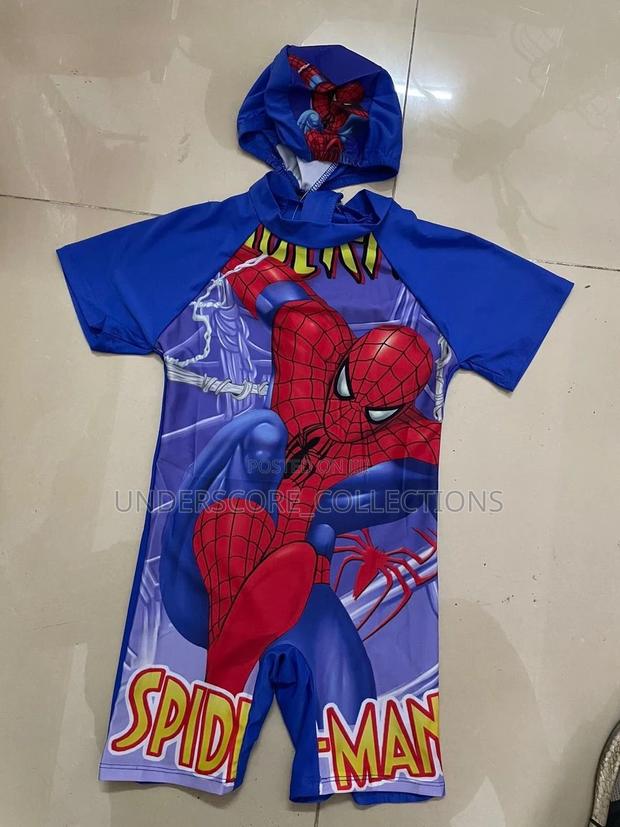 Boys Cartoon Theme Swim Suit - thumbnail 4