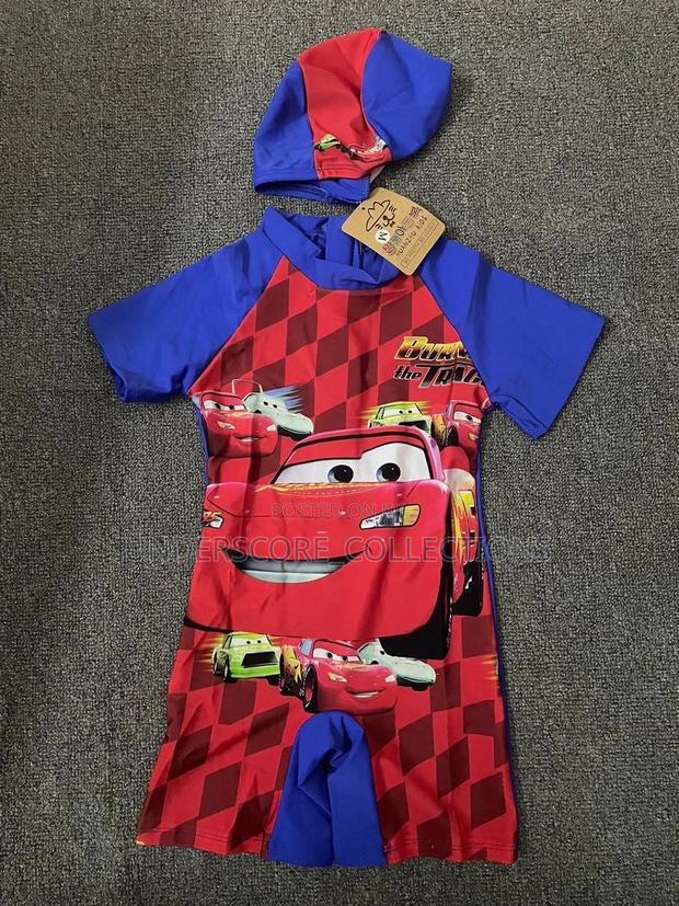 Boys Cartoon Theme Swim Suit - thumbnail 5