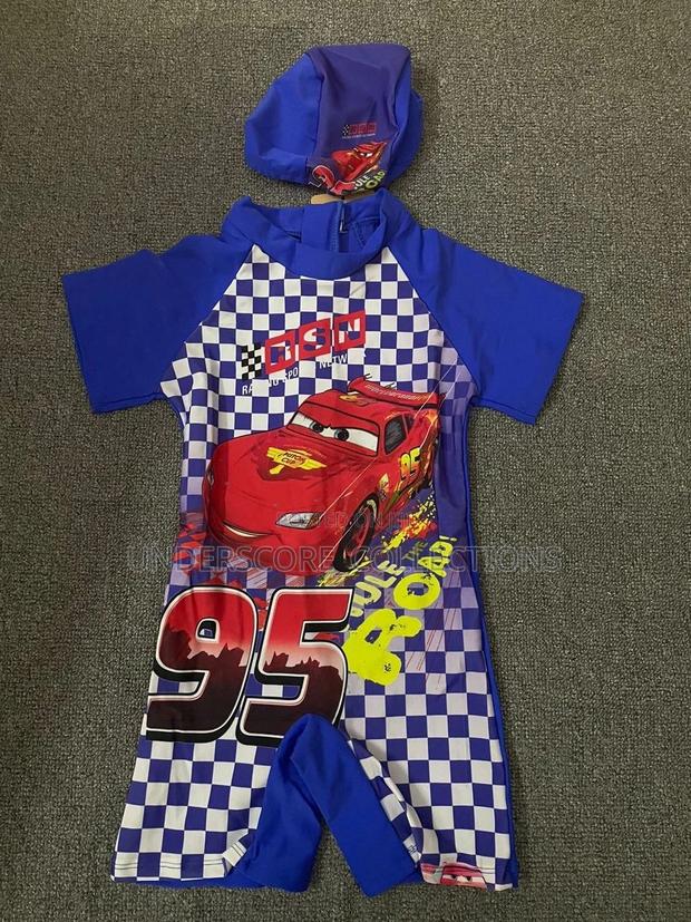 Boys Cartoon Theme Swim Suit - thumbnail 6