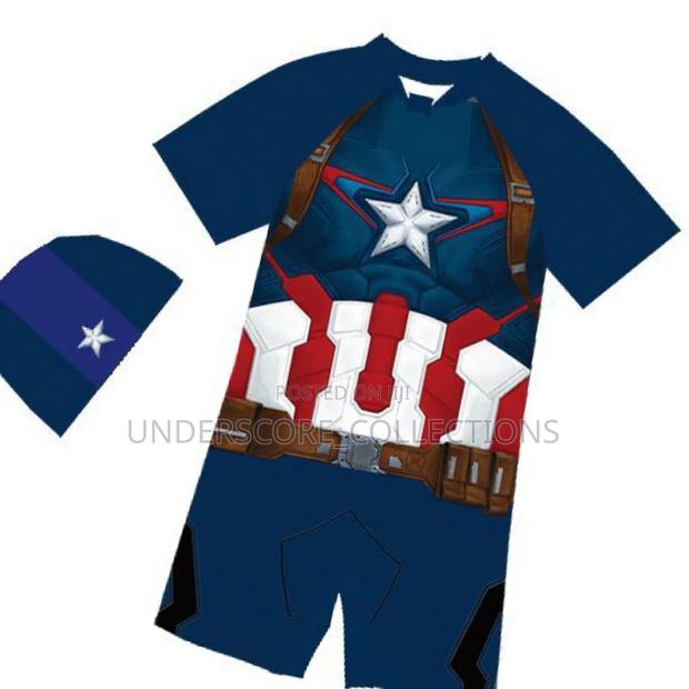 Boys Cartoon Theme Swim Suit - thumbnail 8