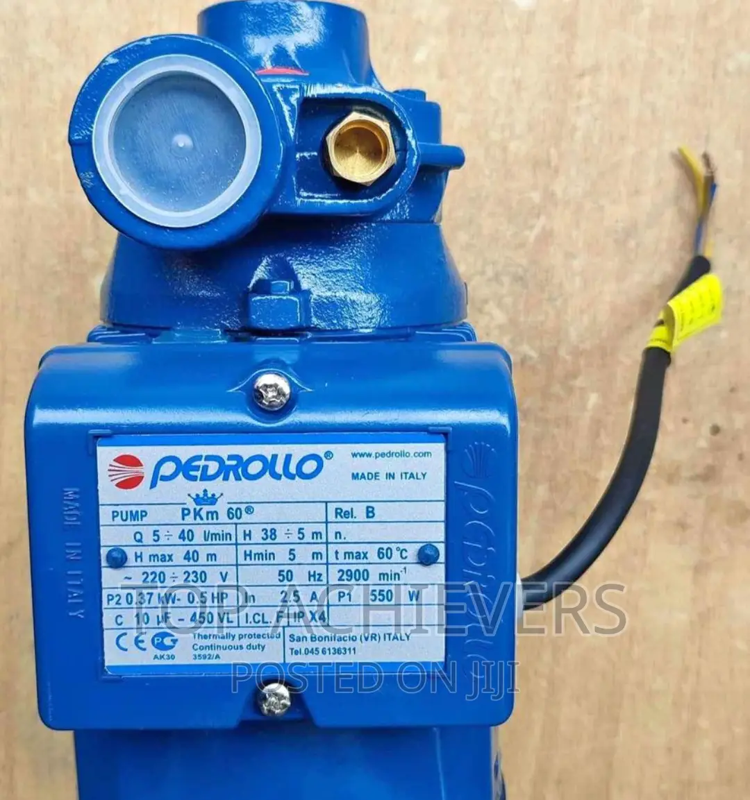 Best Pedrollo Water Pump 0.5hp