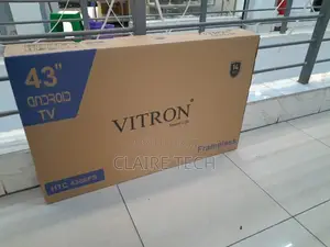 Vitron 43 Inches Vitron Smart Android Flameless Tv.