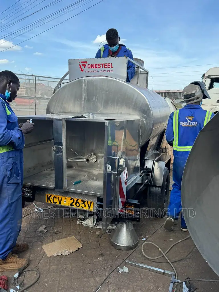 Stainless Steel Pick Up Tanker