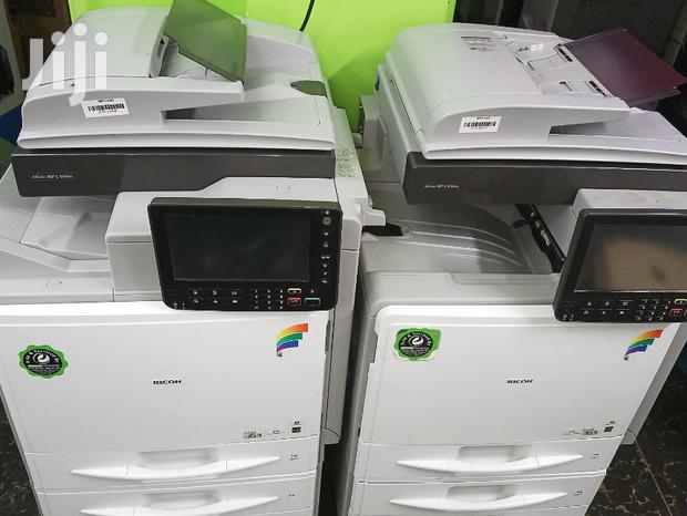 Colored Ricoh Aficio MP C5501 Photocopier Printer Scanner Machine