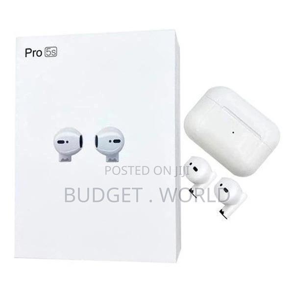 Quality PRO 5S Bluetooth Airpods - thumbnail 2