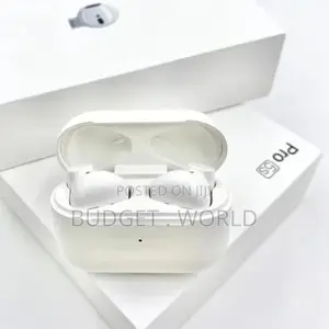 Pro 5s Short and Portable Earpods Black and White