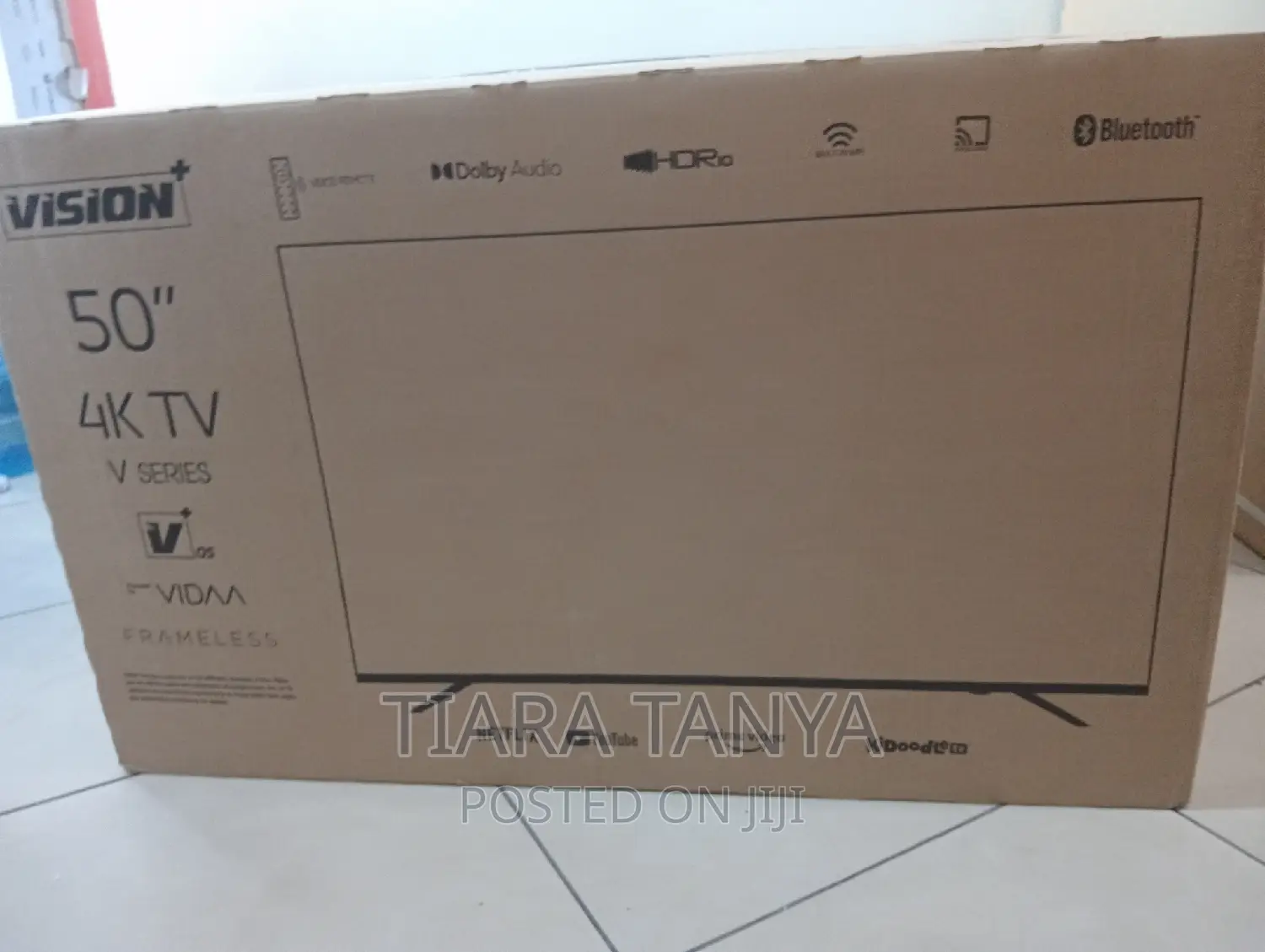 Vision Plus 50′′ Frameless V+ OS Smart TV VP8850KV 2022