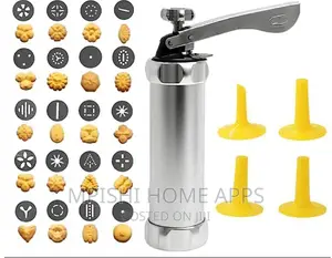 Stainless Steel 24 Option Cookie or Biscuit Press