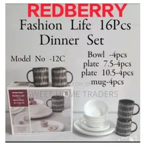 Redberry 16 PCS Dinner Set, Set