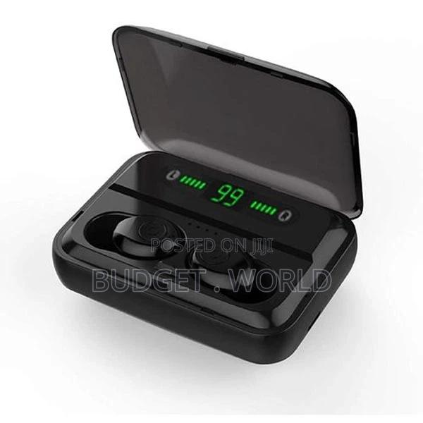 Black TWS F9-5 Earbuds - thumbnail 2
